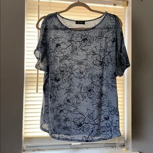 Colette Floral print tee (stitch fix)